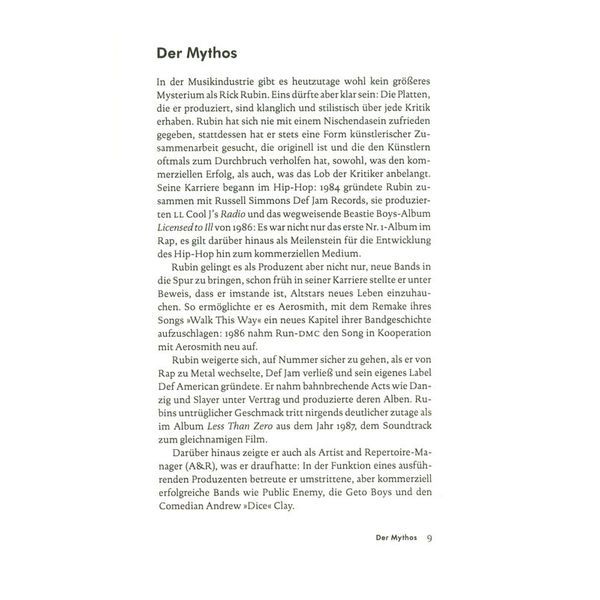 Reclam Verlag Rick Rubin Genie im Studio