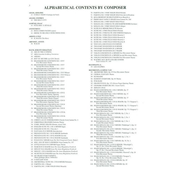 Hal Leonard Classical Fake Book