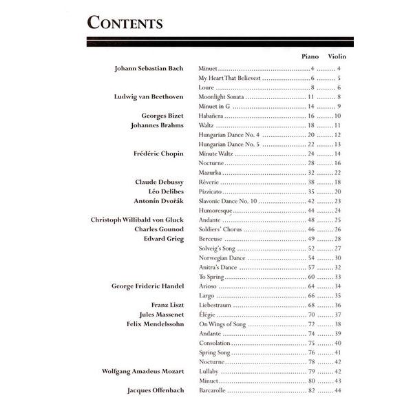 Music Sales The Library Of Violin Classics