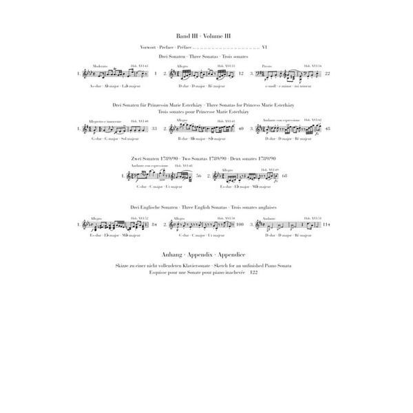 Henle Verlag Haydn Klaviersonaten 2