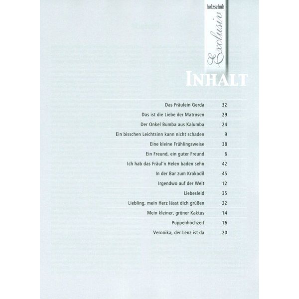 Holzschuh Verlag Comedian Harmonists