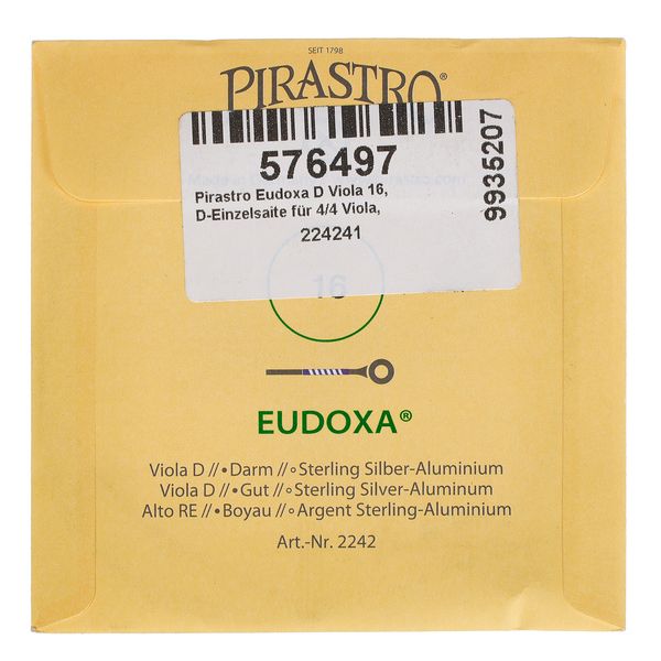 Pirastro Eudoxa D Viola 16