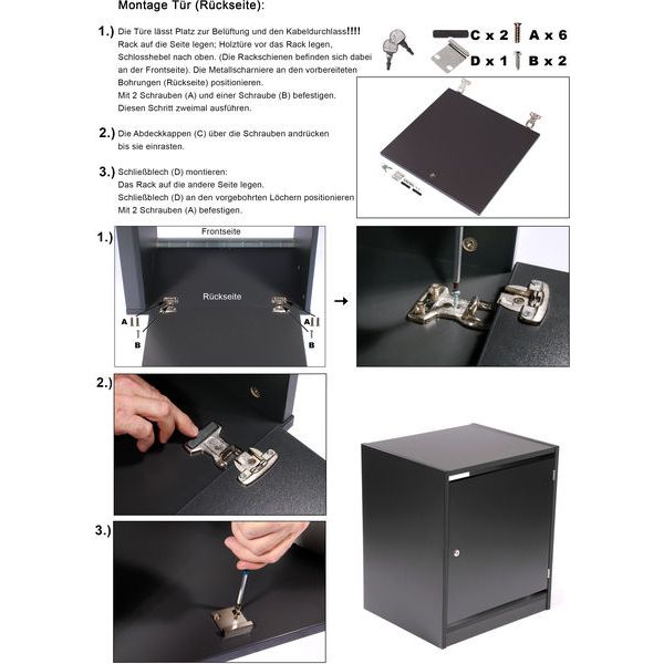 Thon Back Door 20U Studio WH