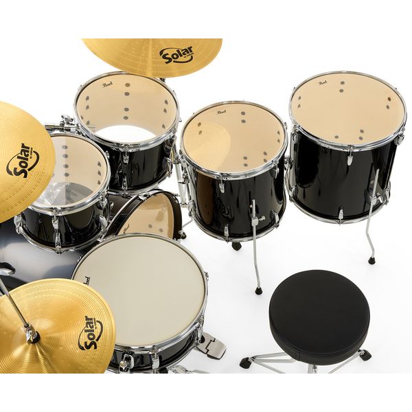 Pearl Roadshow 22" Plus 6pcs Black