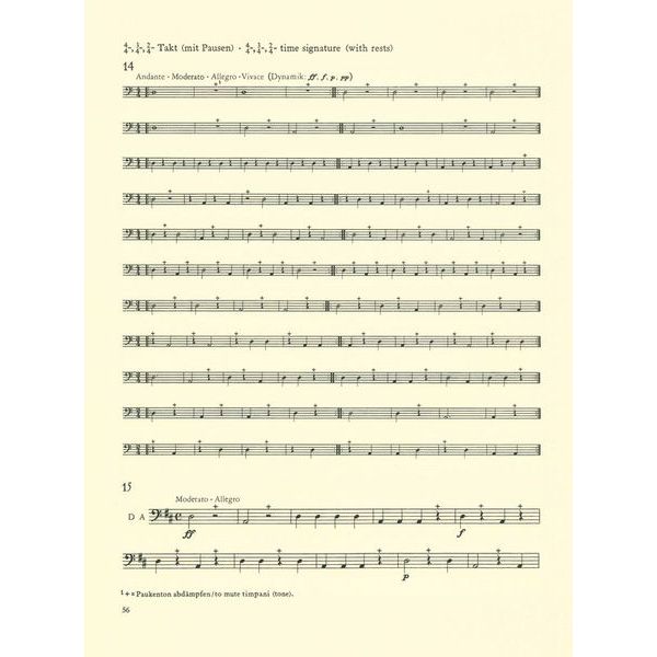 Deutscher Verlag für Musik Schlaginstrumente Pauken