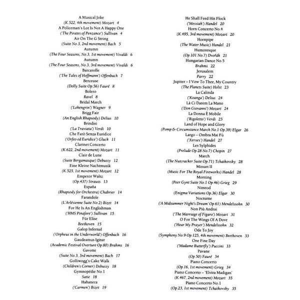 Music Sales 100 Classical Themes Saxophone