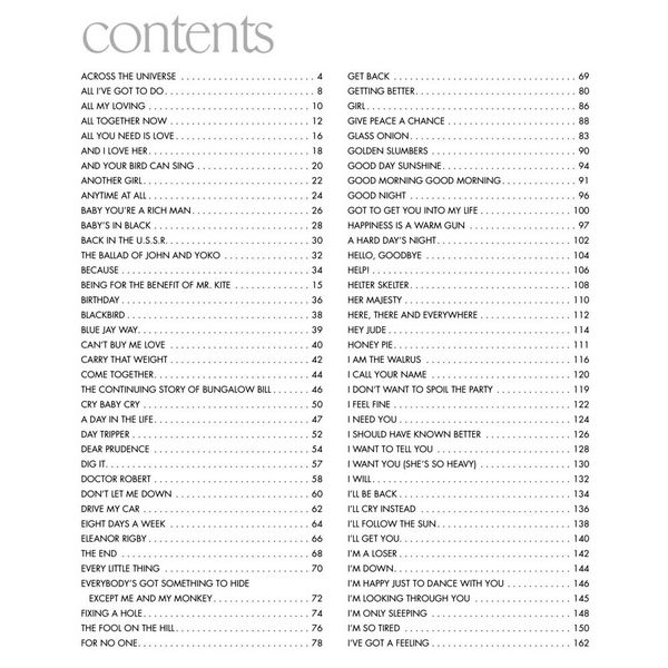 Hal Leonard Beatles Complete Easy Guitar