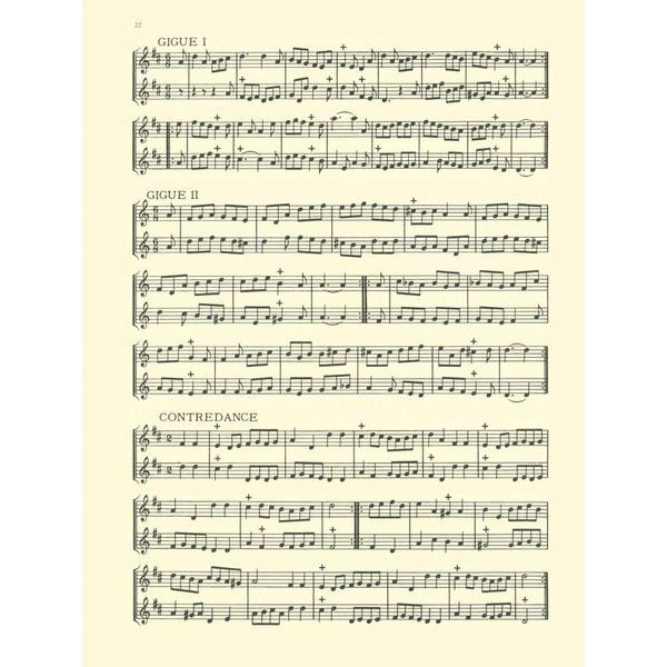 Brenreiter Chédeville Galante Duos Sopran