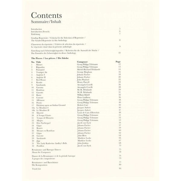 Schott Baroque Recorder Anthology 2