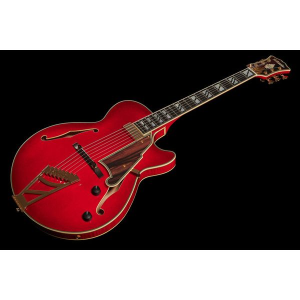 DAngelico Excel SS Soho Dark Cherry Burs