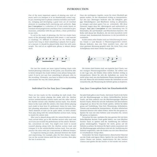 Advance Music Easy Jazz Conception 1 A-Sax