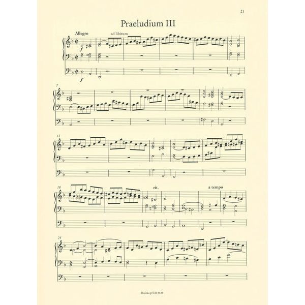 Breitkopf & Hrtel Mendelssohn Orgelwerke 1