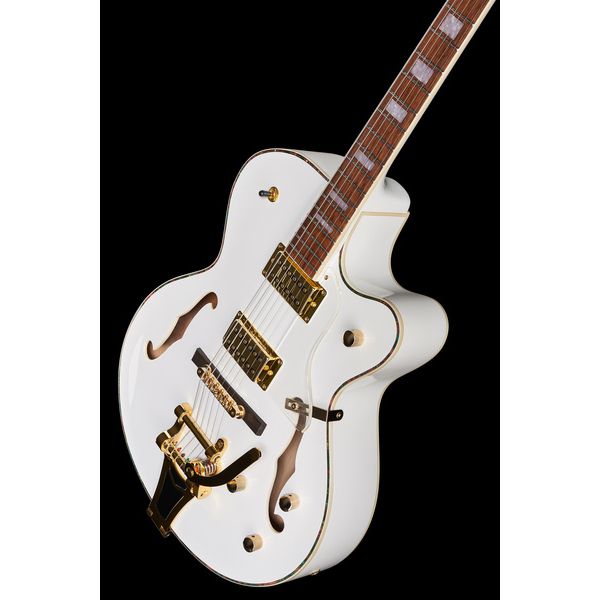 Harley Benton BigTone Trem White w/Case