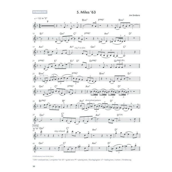 Advance Music Essence of Bebop Clarinet