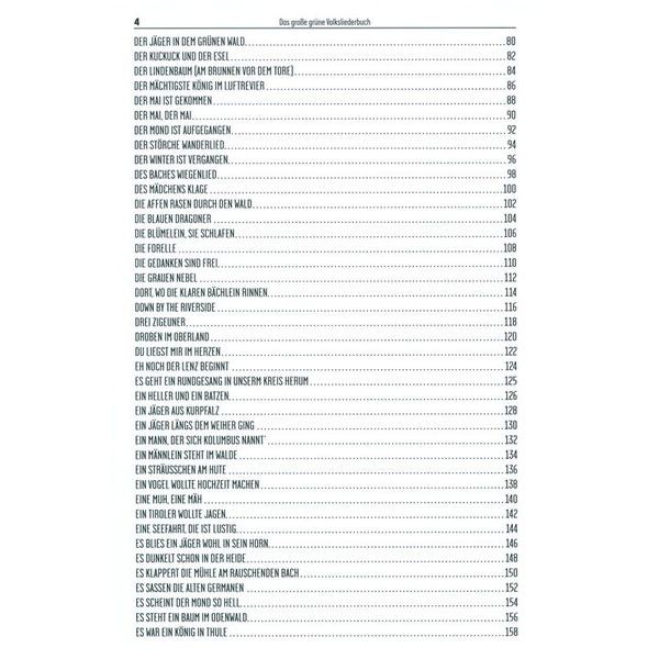 Bosworth Das Volksliederbuch Gitarre