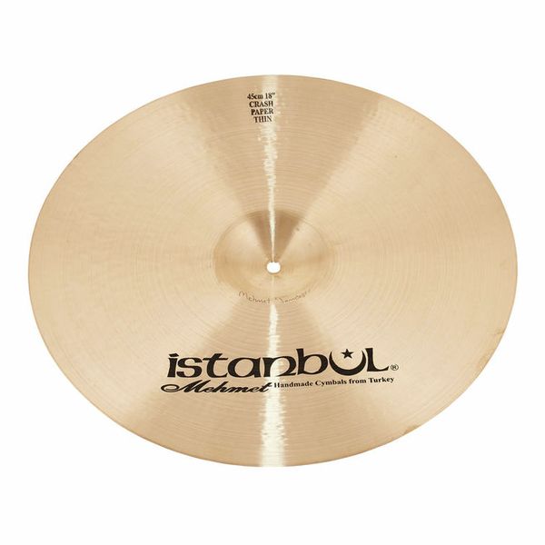Istanbul Mehmet 18" Paper Thin Crash Tradit.