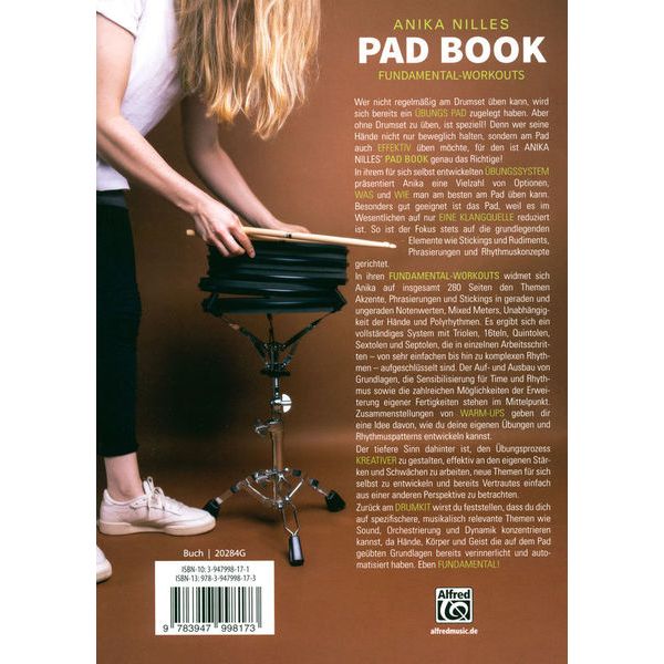 Alfred Music Publishing Anika Nilles Pad Book German