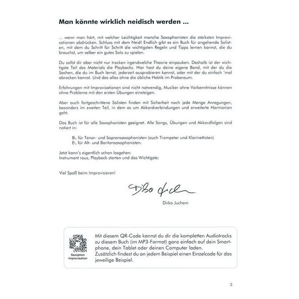 Voggenreiter Saxophon Improvisation