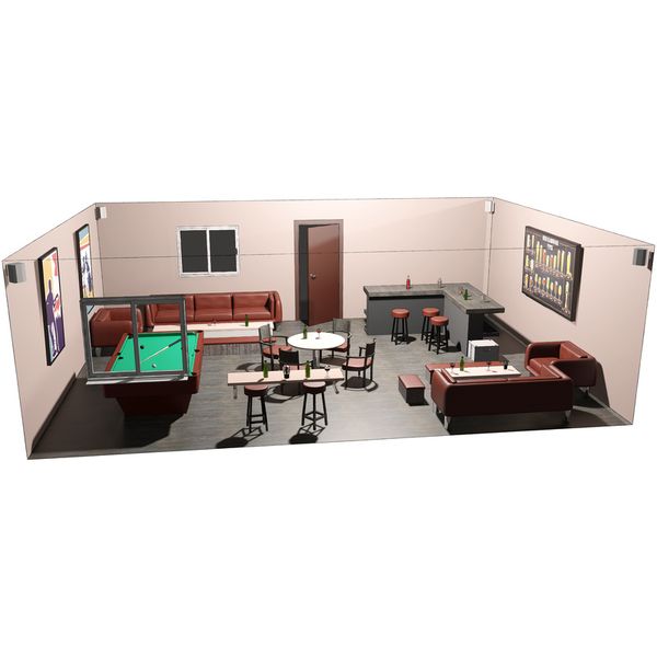 the box pro Lounge Bundle M white