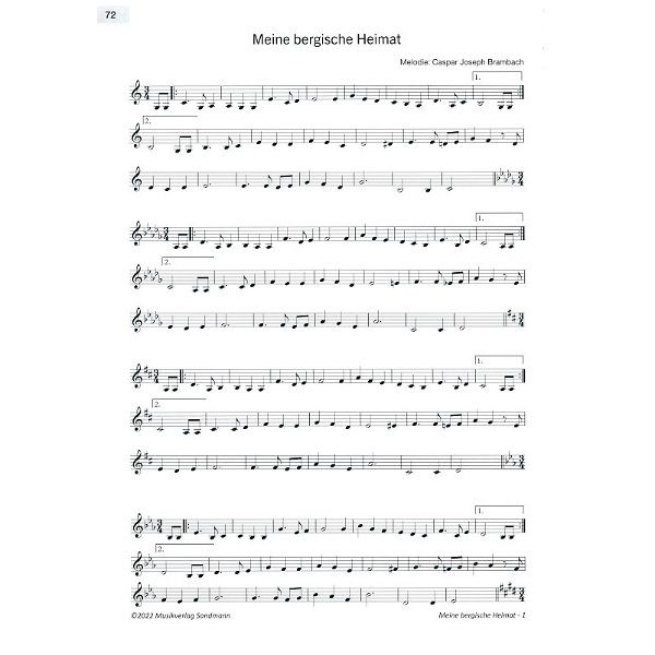 Musikverlag Sandmann Polka-Methode Violinschlüssel