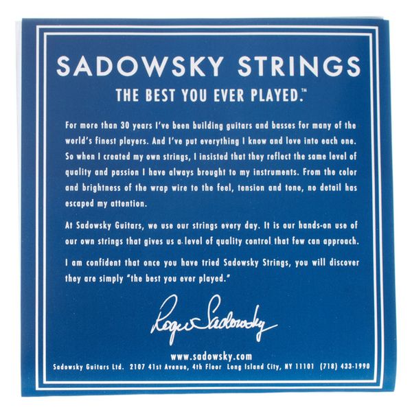 Sadowsky Blue Label NPS 011-050