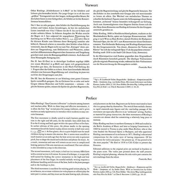 Edition Peters Rieding Konzert h-Moll op. 35