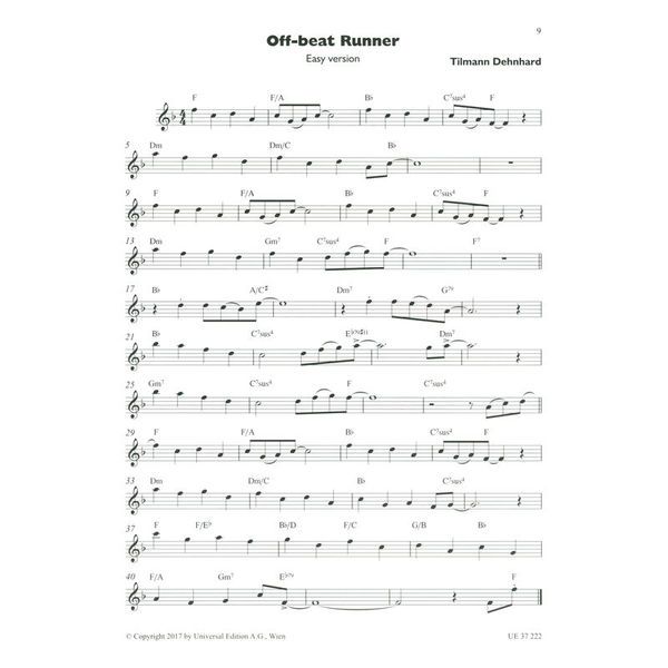 Universal Edition Jazz Studies Alto Recorder