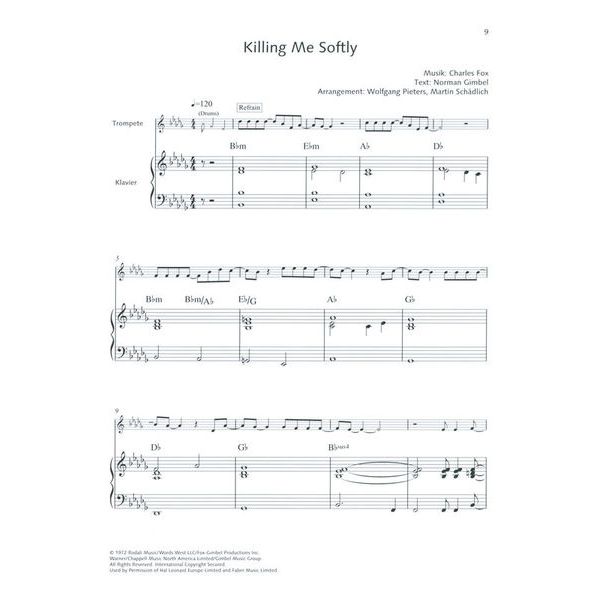 Schott Pop Ballads Trumpet