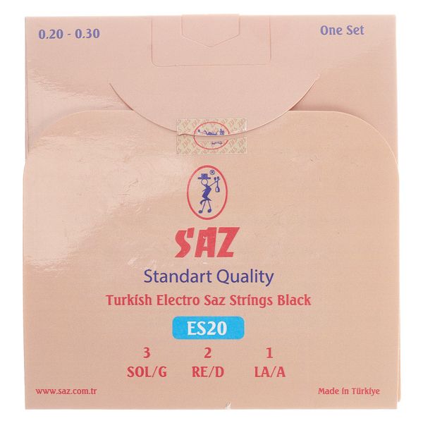 Saz ES20 Electro Saz Std. Str. BK