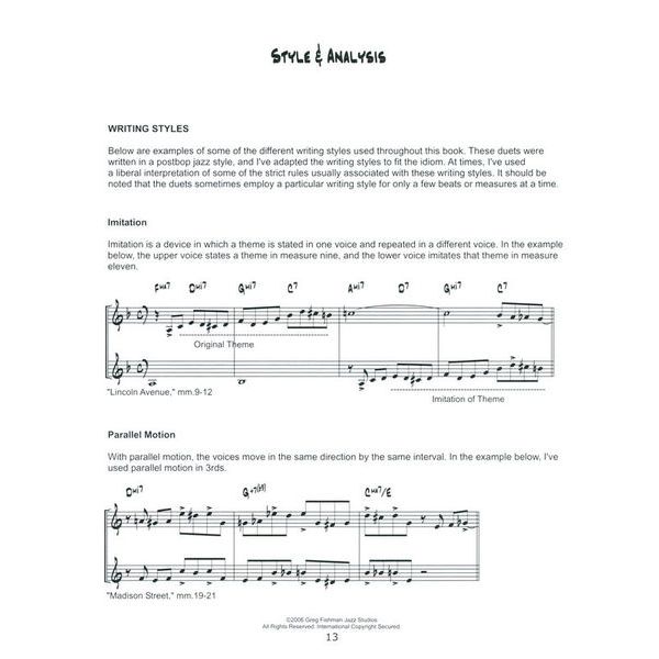 Greg Fishman Jazz Trumpet Duets