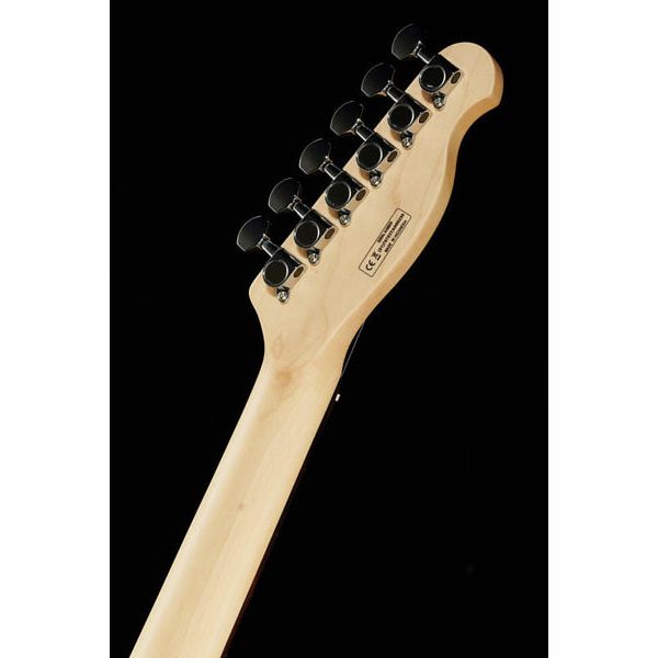 Harley Benton TE-90QM LH Trans Red