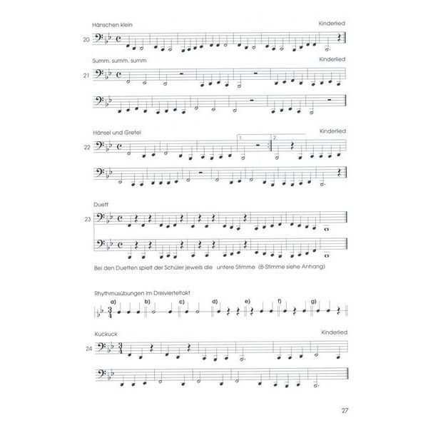 Richard Stegmann Elementar Schule Tuba in Bb