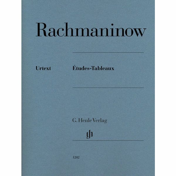 Henle Verlag Rachmaninow tudes-Tableaux