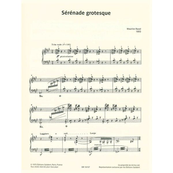 Editions Durand Ravel uvres Pour Piano