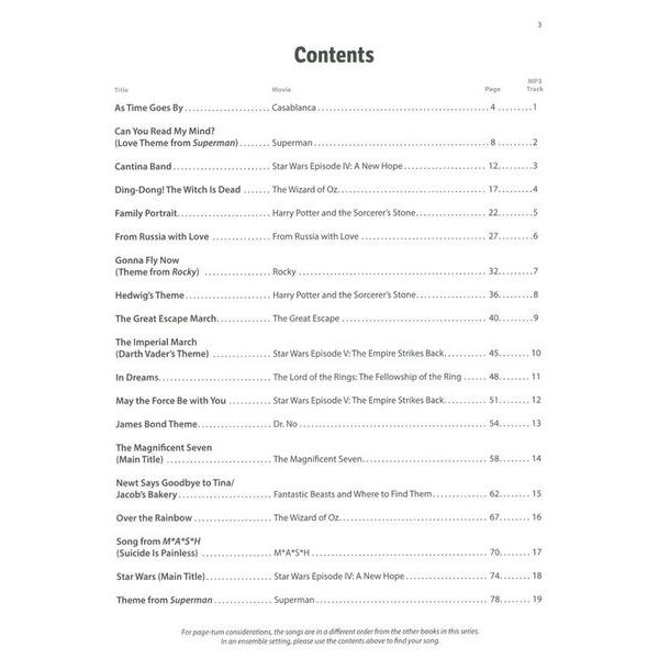 Alfred Music Publishing Movie Favorites Bass Clef