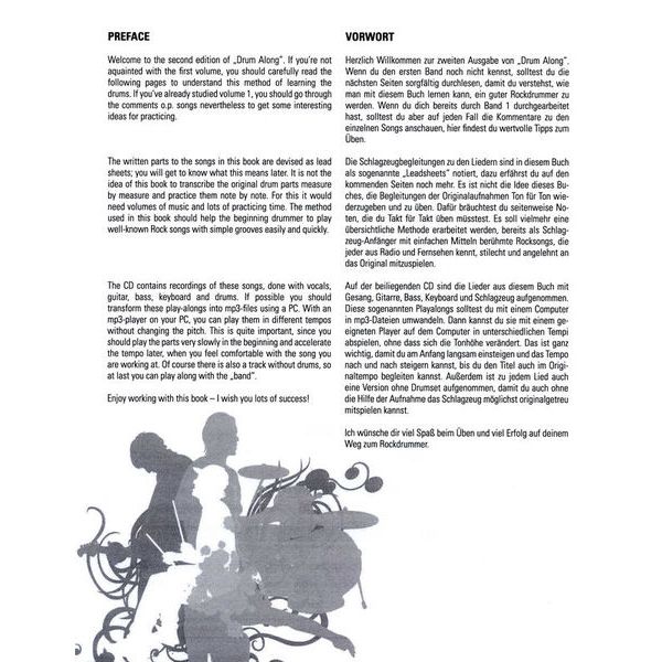 Bosworth Drum Along 10 More Rock Songs