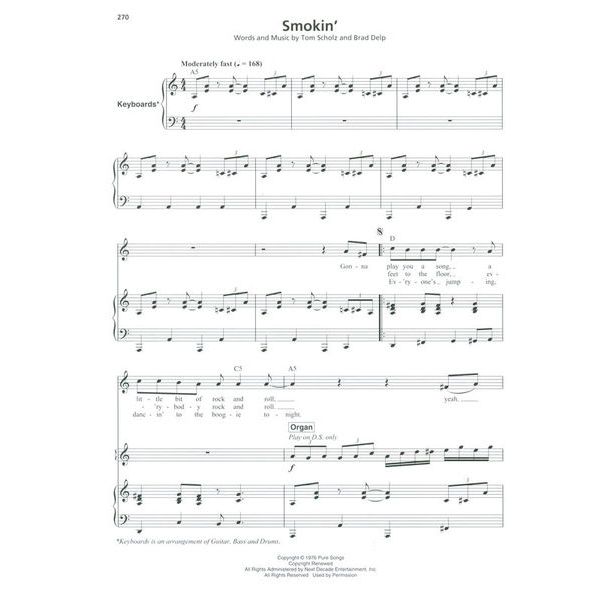 Hal Leonard Rock Keyboard / Organ Hits