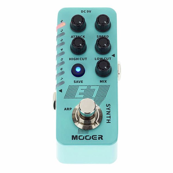 Mooer E7 Polyphonic Guitar Synth.