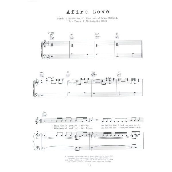 Wise Publications The Best Of Ed Sheeran