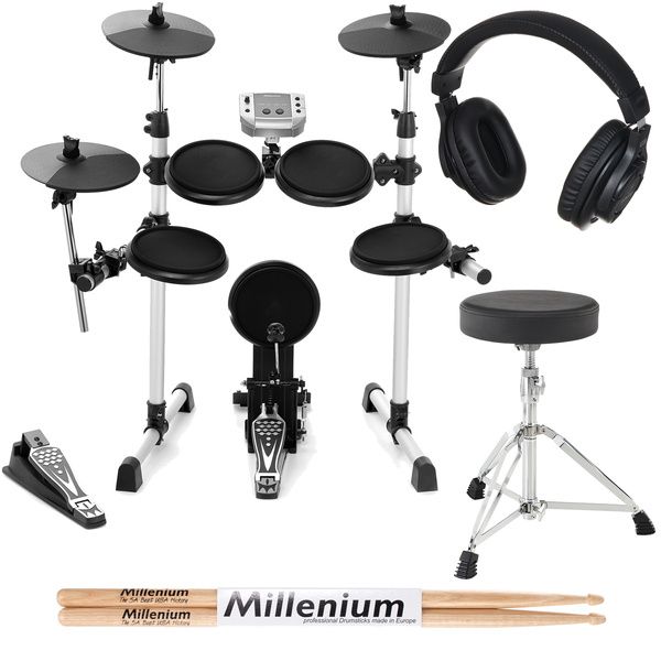 Millenium MPS-150 E-Drum Set Bundle