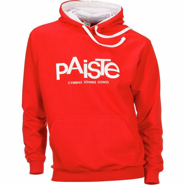 Paiste Contrast Hoody Red L
