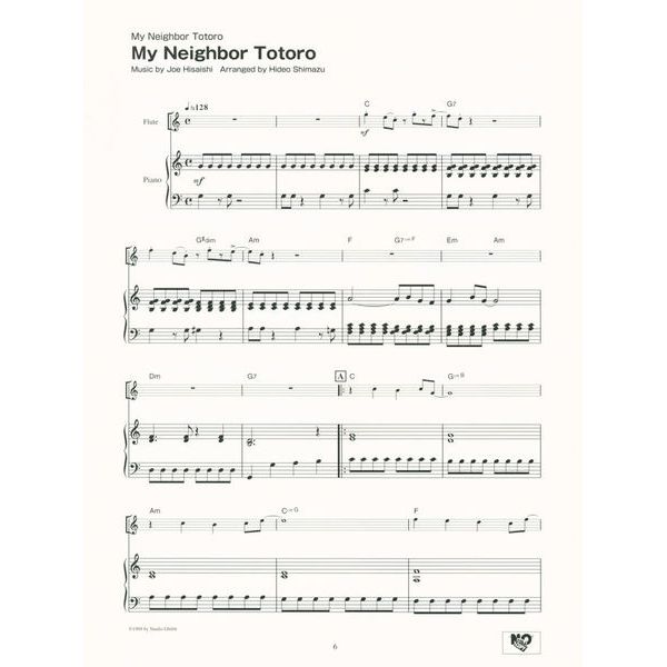 Yamaha Music Entertainment  Studio Ghibli Songs Flute 1