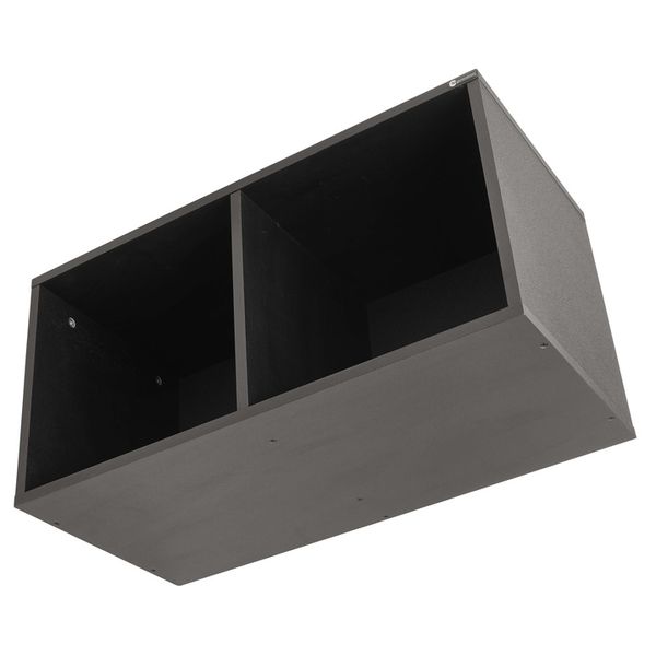 Fun Generation Vinyl Shelf Two Black