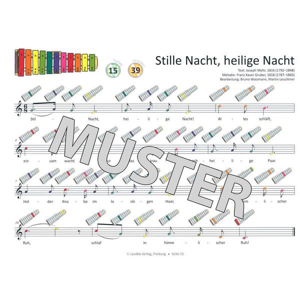 LeuWa-Verlag 24 Weihnachtslieder Sonor BWG