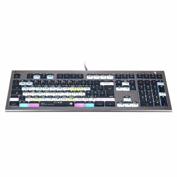 Logickeyboard Astra 2 Davinci Resolve DE Mac