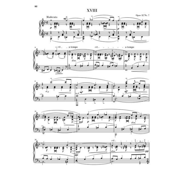 Henle Verlag Rachmaninow 24 Préludes