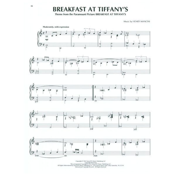 Hal Leonard Budgetbooks Movie Themes