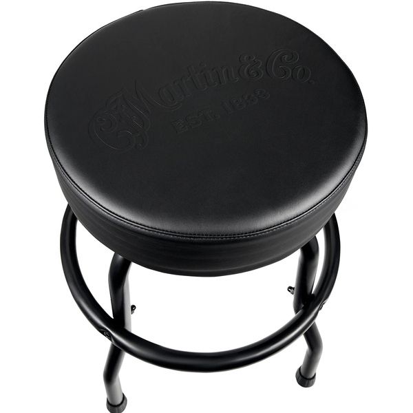 Martin Guitar Black Barstool