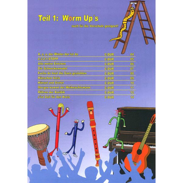 LeuWa-Verlag  Liederbuch zur Rhythmusklasse