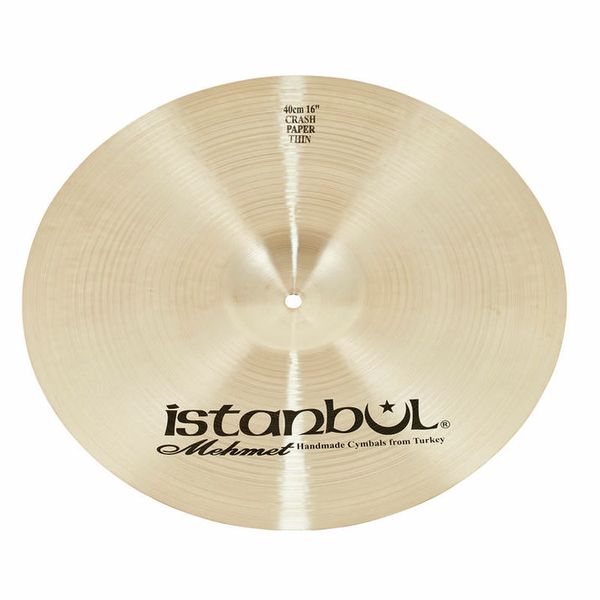 Istanbul Mehmet 16" Paper Thin Crash Tradit.